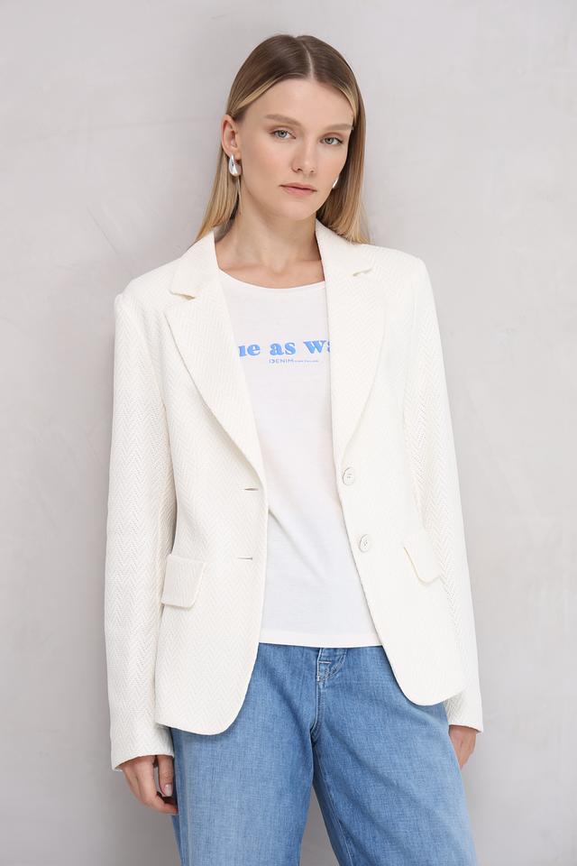 Жакет Marc Cain Collections бежевый