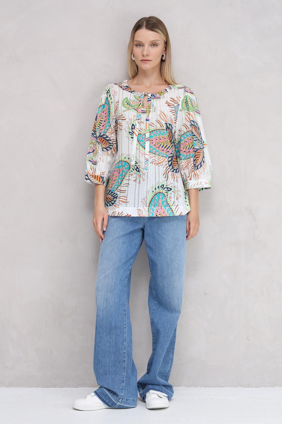 Блуза Marc Cain с принтом