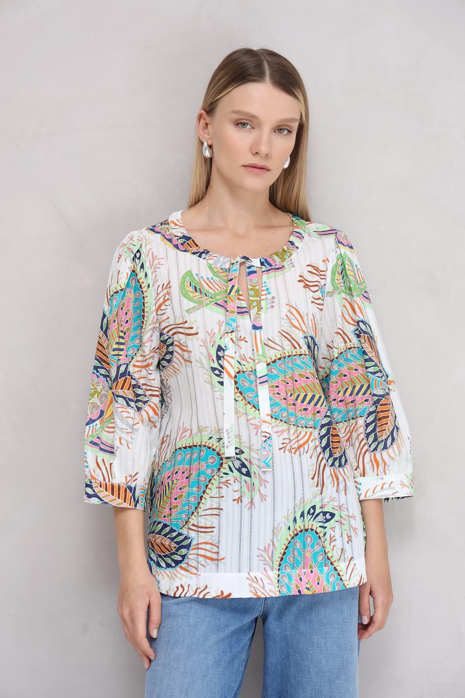 Блуза Marc Cain с принтом