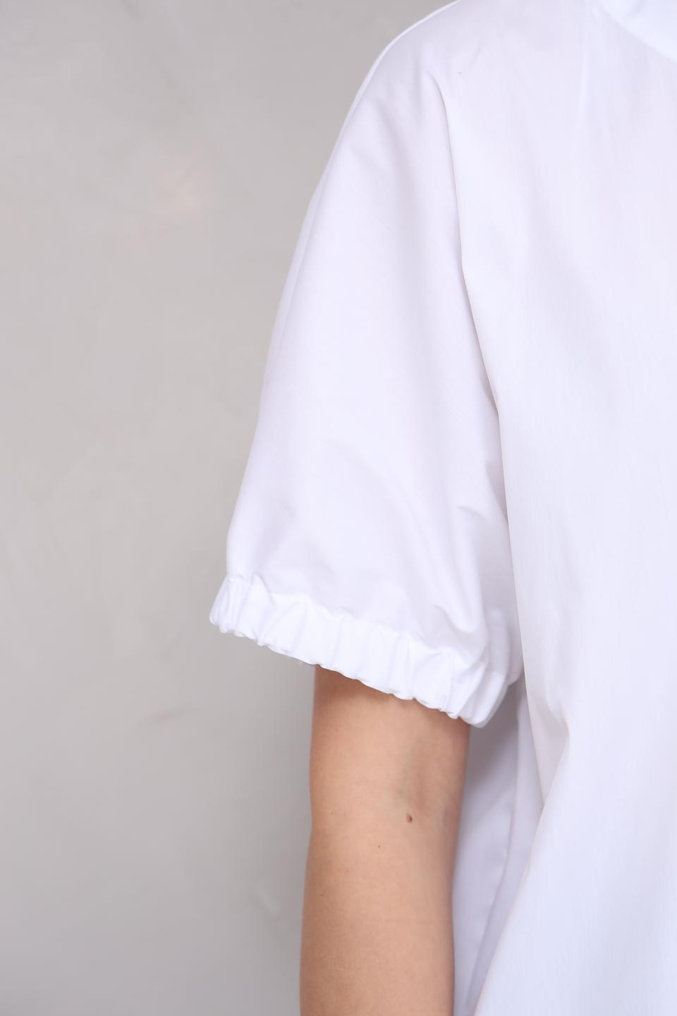 Блуза Marc Cain с кружевом белый