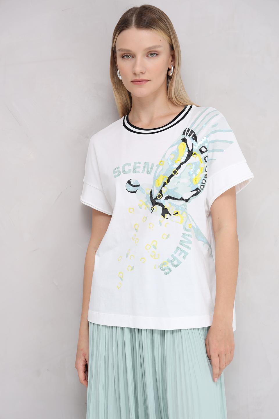 Футболка Marc Cain с принтом