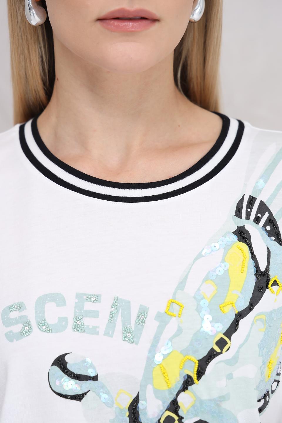 Футболка Marc Cain с принтом