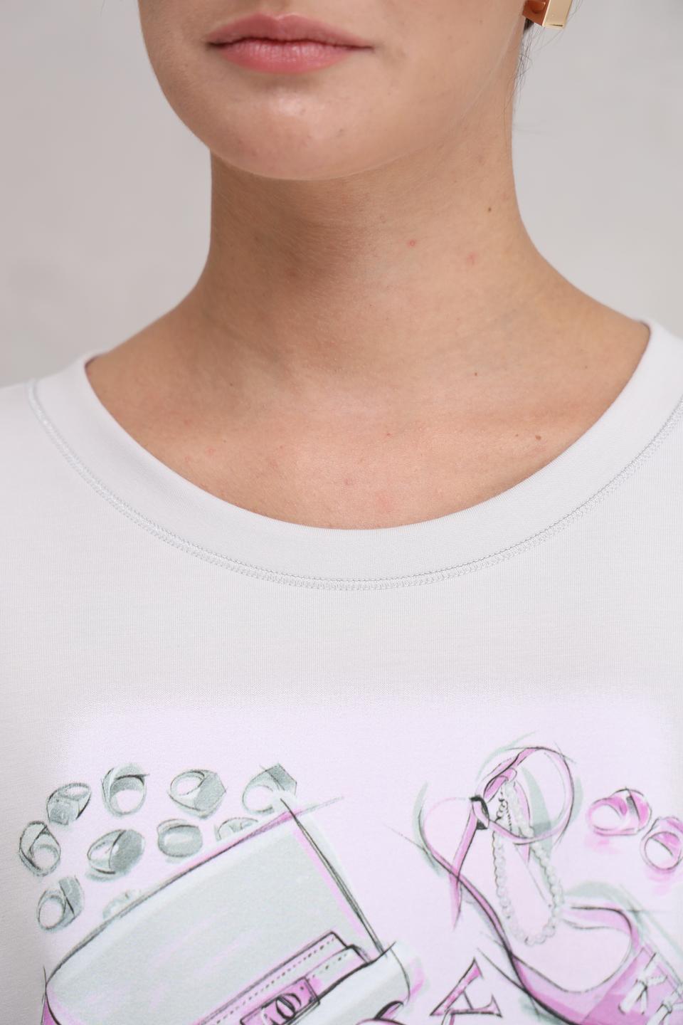 Пуловер Monari с принтом