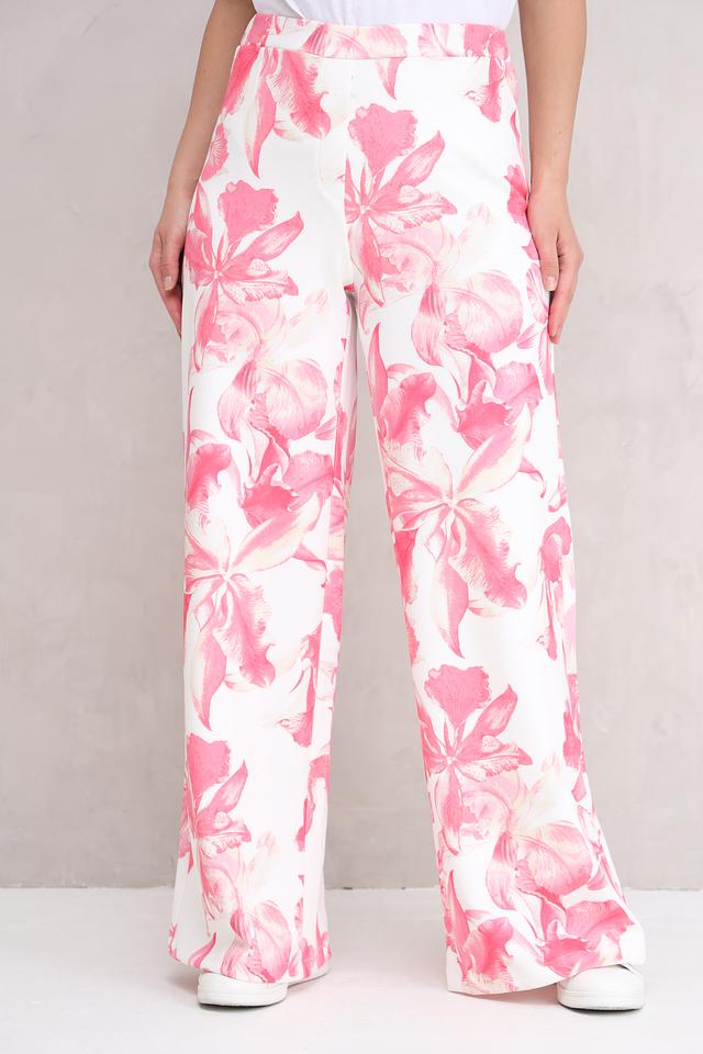 Брюки Monari с цветочным принтом