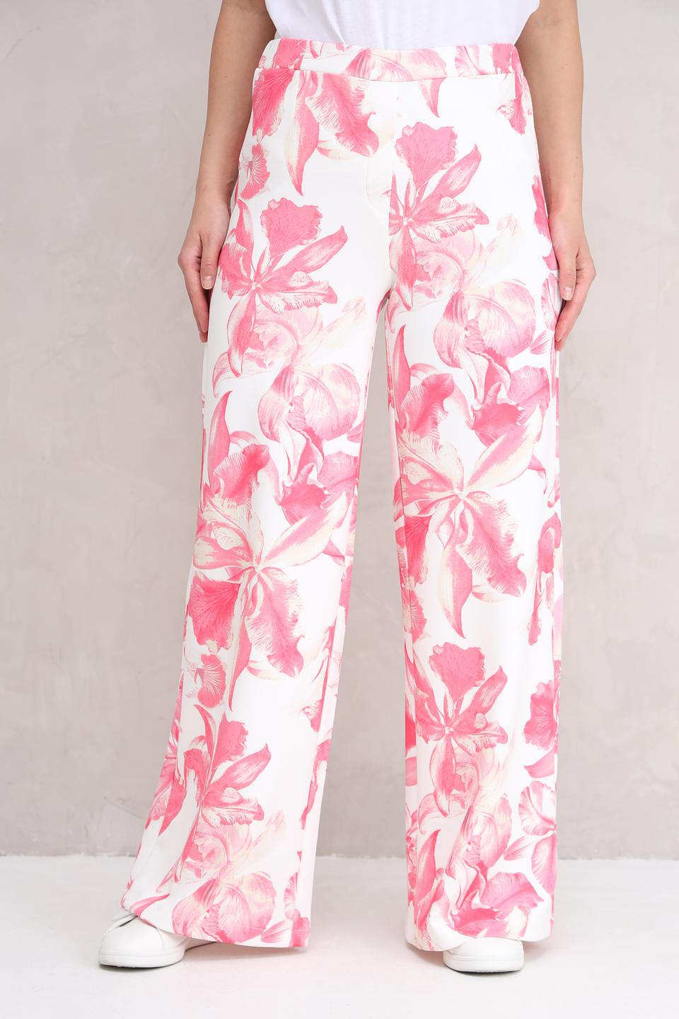 Брюки Monari с цветочным принтом