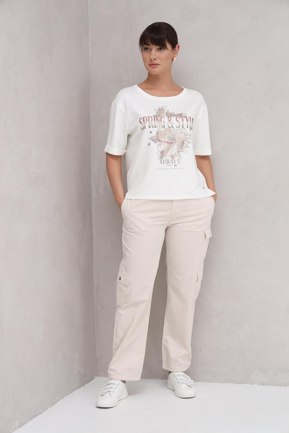 Футболка Monari с принтом