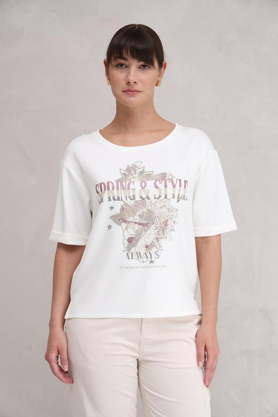 Футболка Monari с принтом