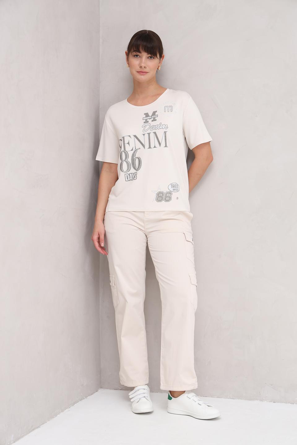 Футболка Monari Denim 86 белый