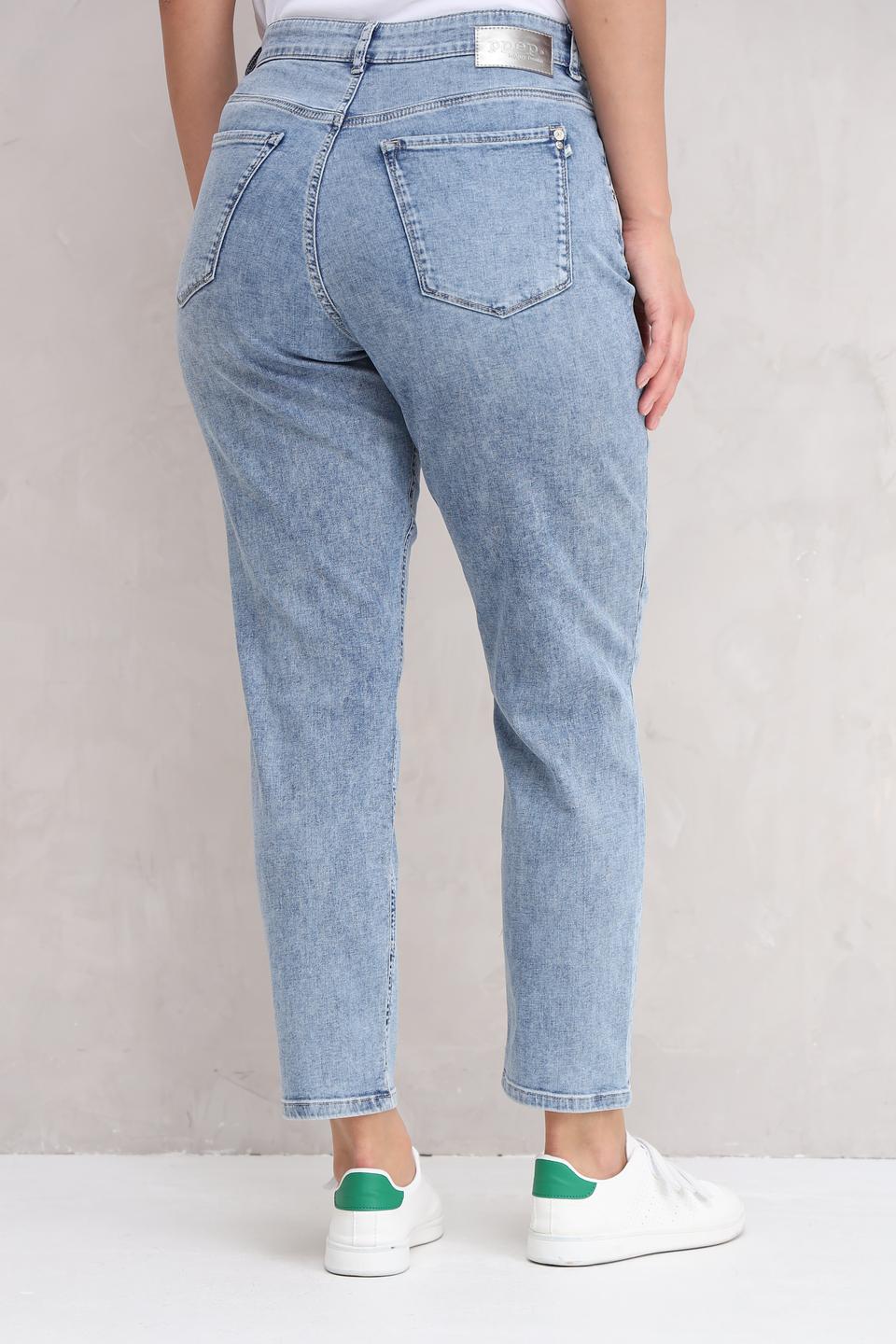 Джинсы Ppep. mom fit голубые