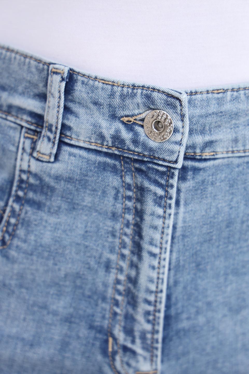 Джинсы Ppep. mom fit голубые