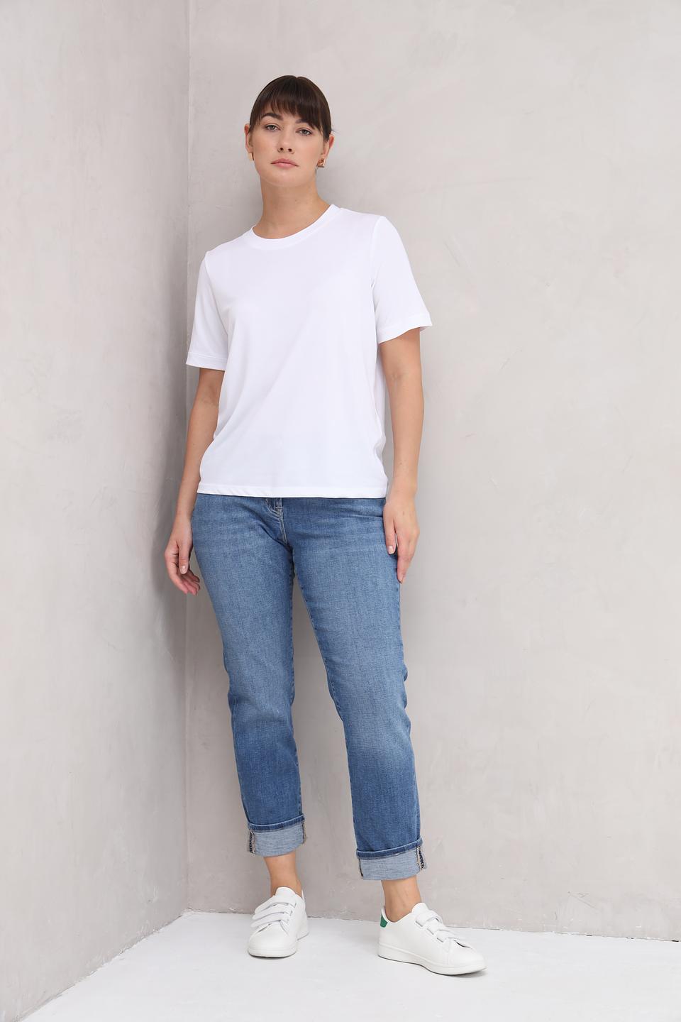 Джинсы Ppep. укороченные голубые