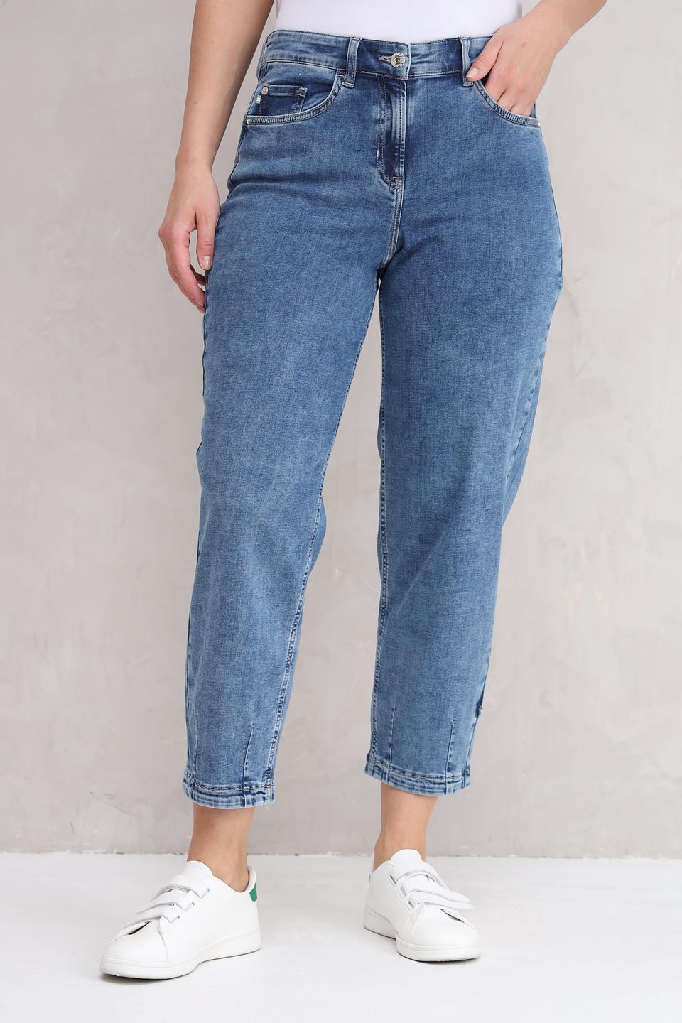 Джинсы Ppep. mom fit голубые