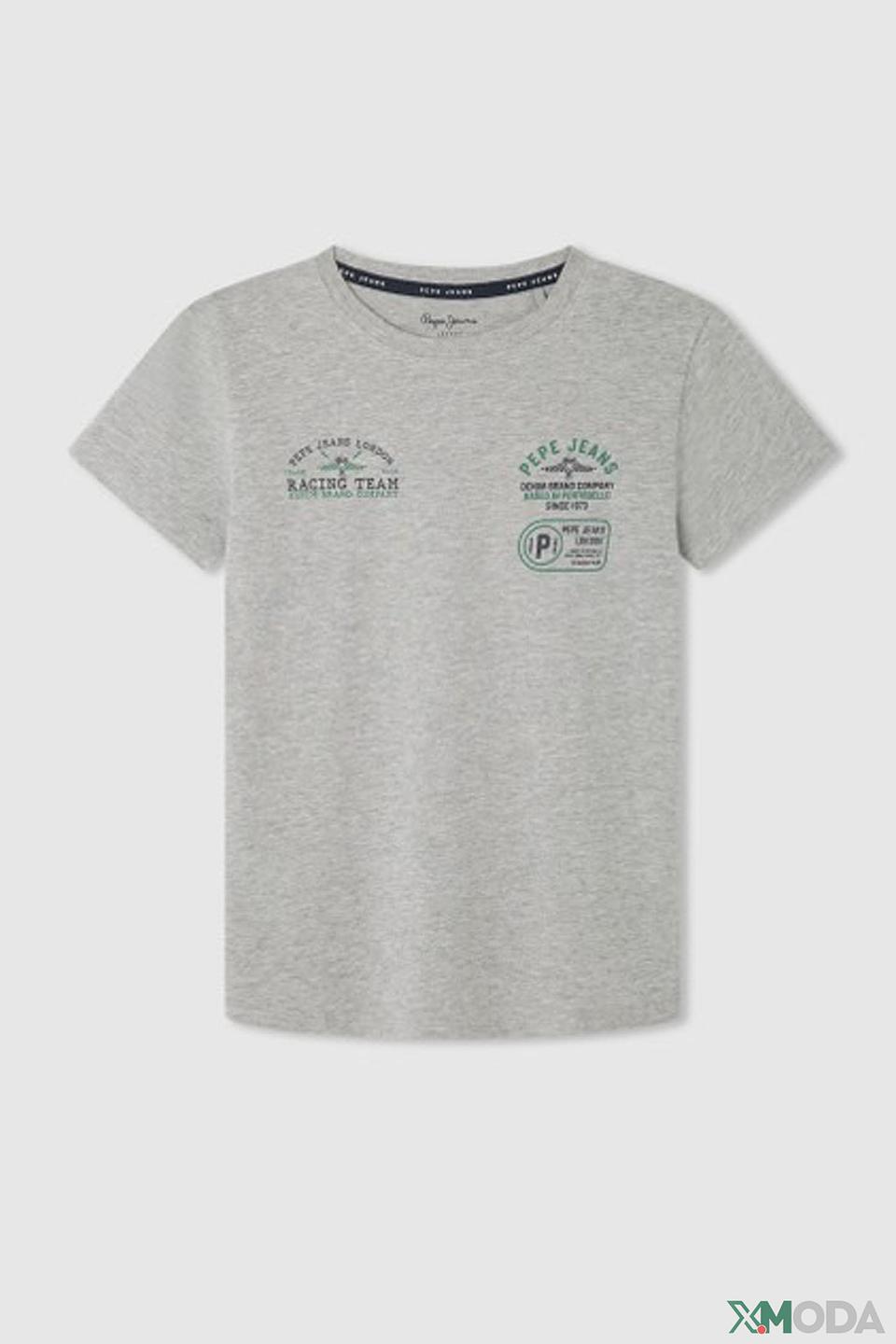 Футболка Pepe Jeans London серая