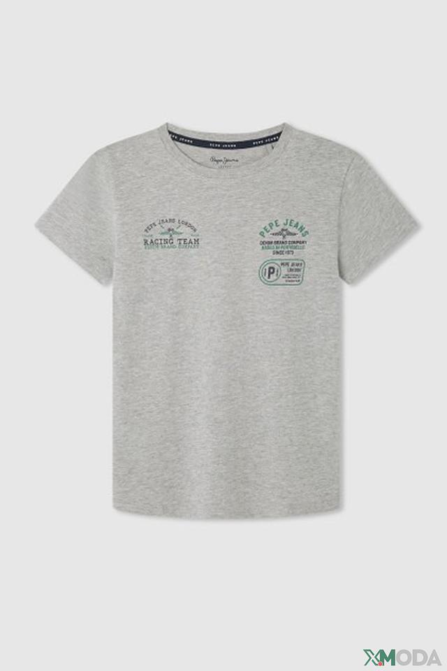 Футболка Pepe Jeans London серая