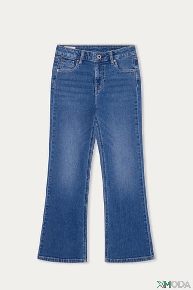 Джинсы Pepe Jeans London клеш голубые