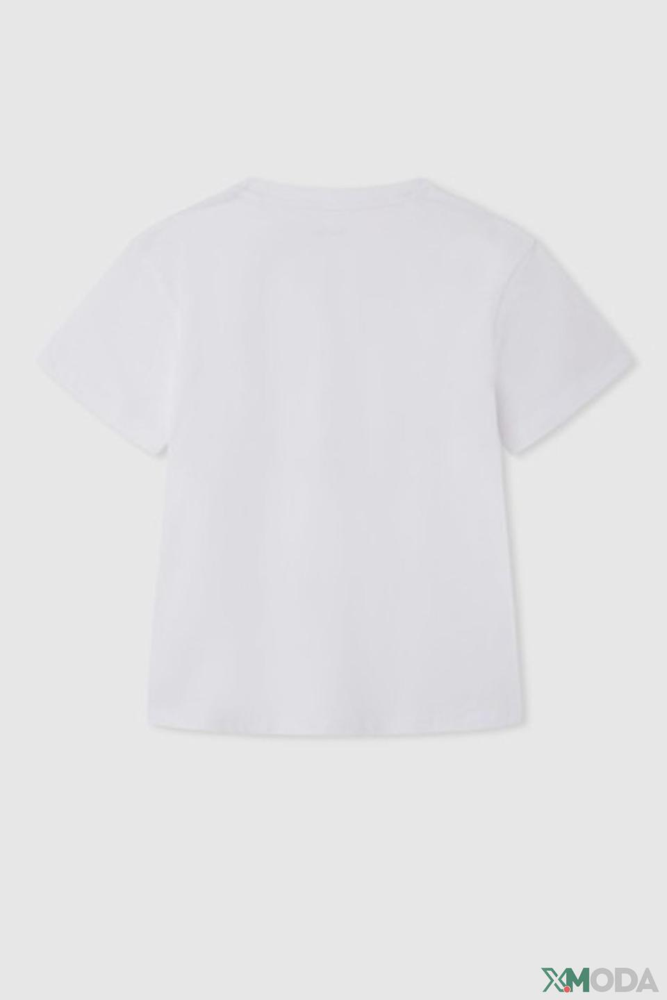 Футболка Pepe Jeans London с принтом, белый