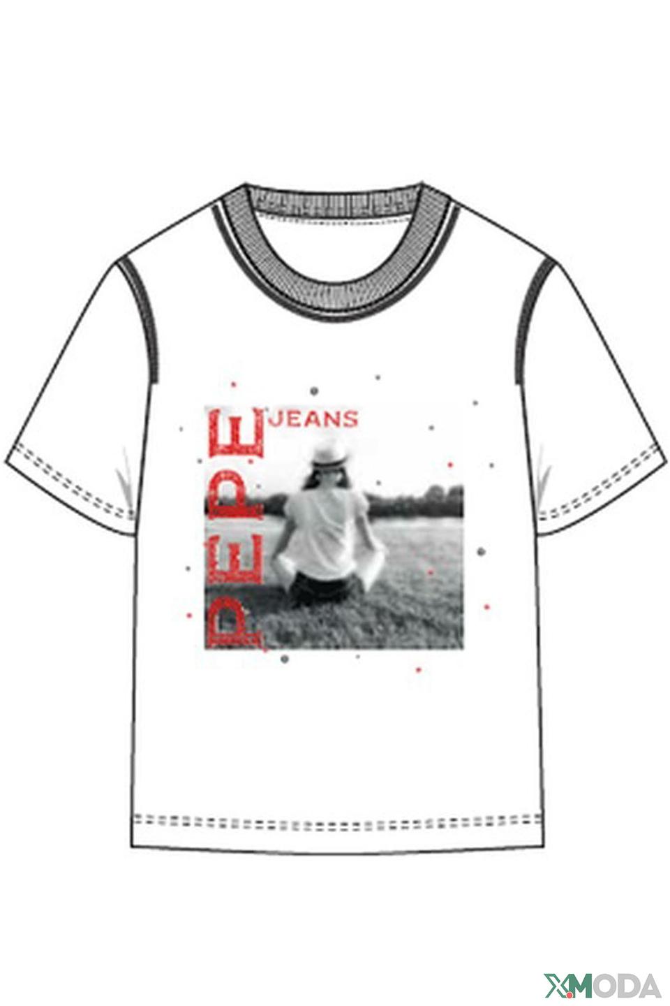 Футболка Pepe Jeans London с принтом