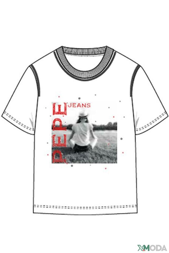 Футболка Pepe Jeans London с принтом