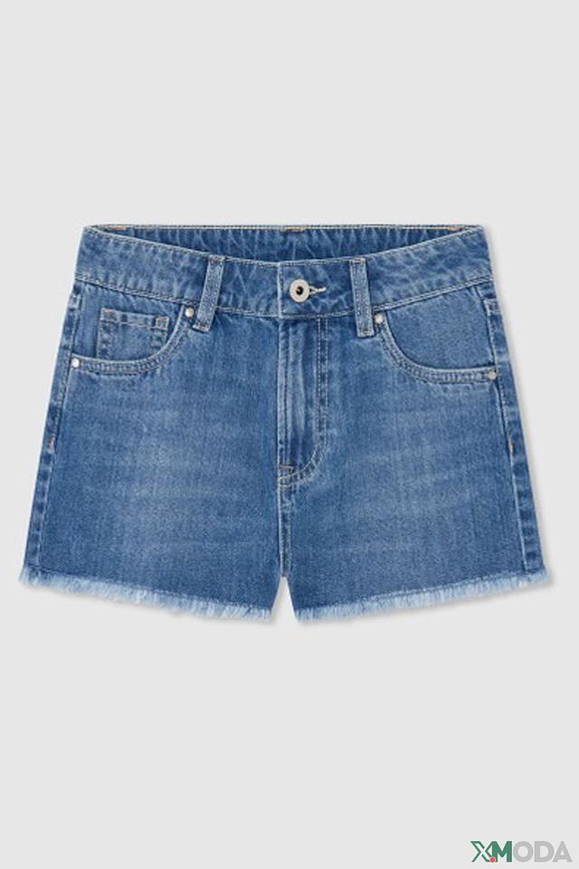 Шорты Pepe Jeans London деним голубой