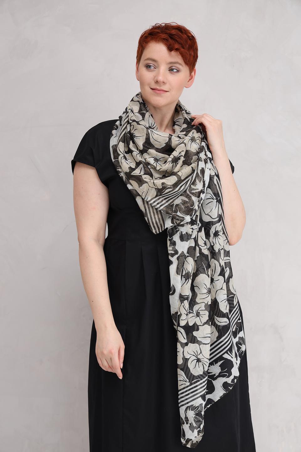 Шарф Gerry Weber с цветочным принтом
