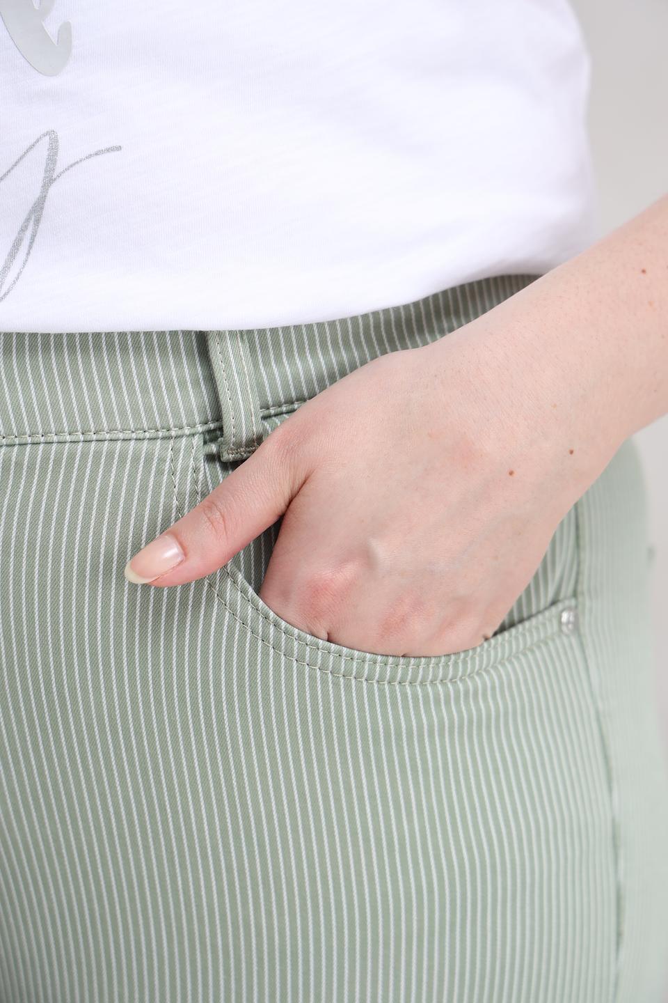 Брюки кюлоты Rabe collection в полоску