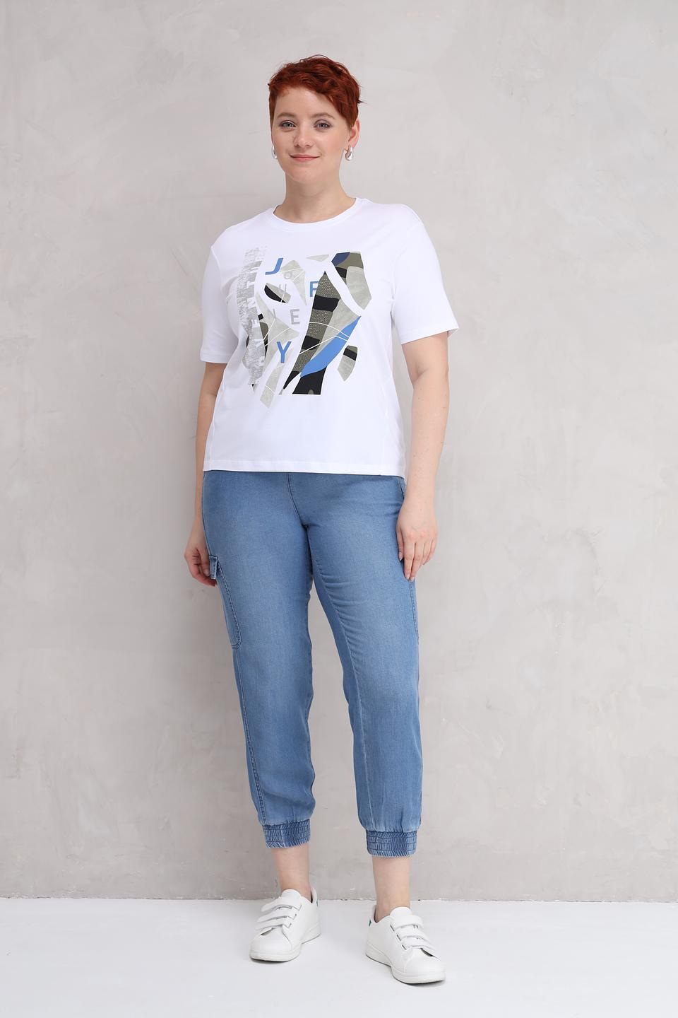 Брюки кюлоты Lecomte голубые