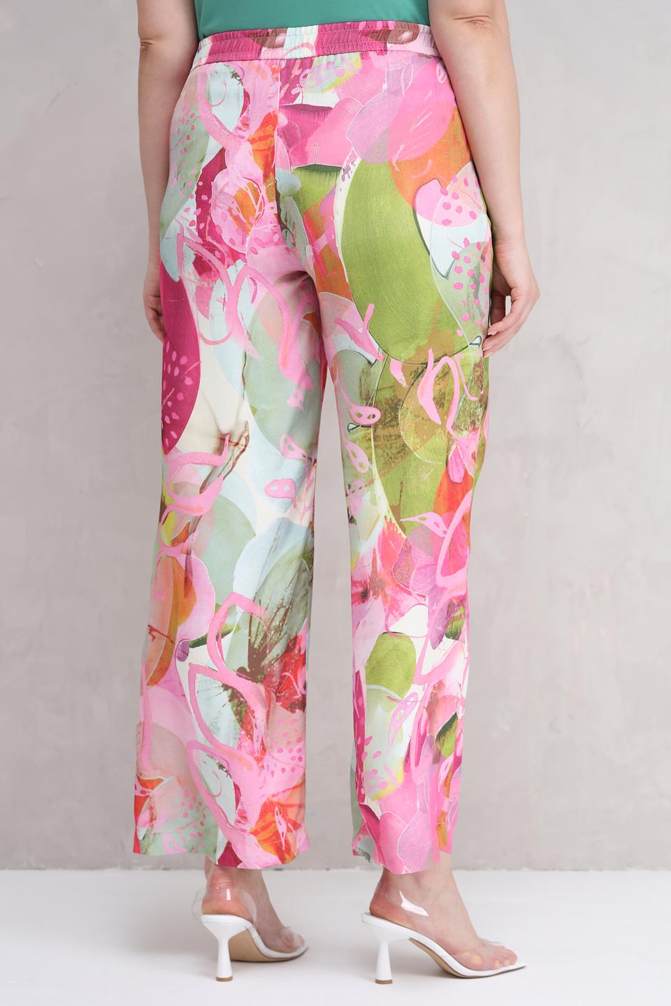 Брюки Lecomte с цветочным принтом