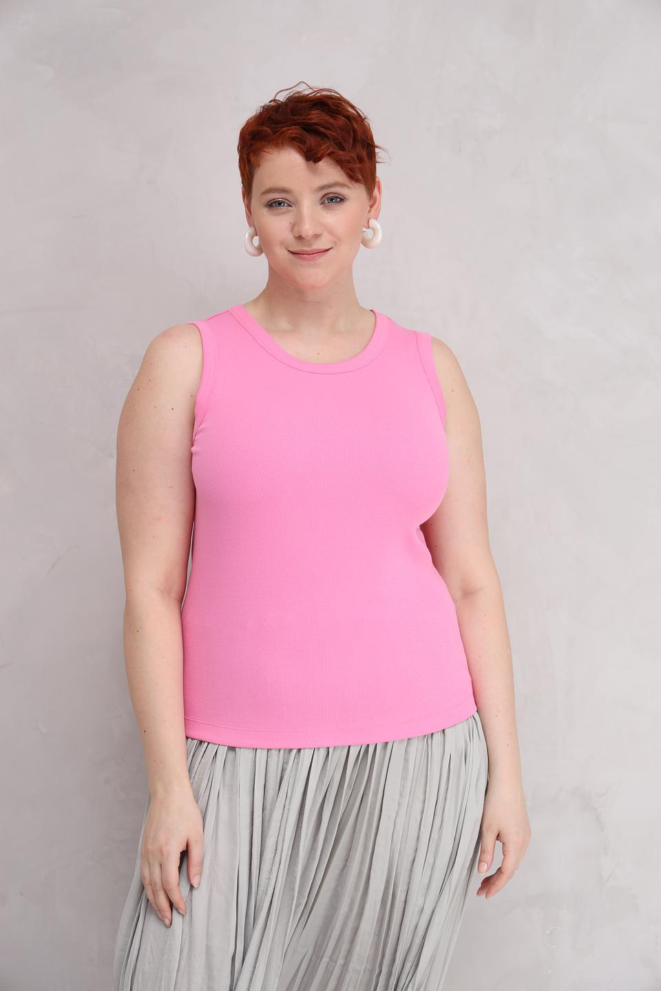 Топ Lecomte женский розовый