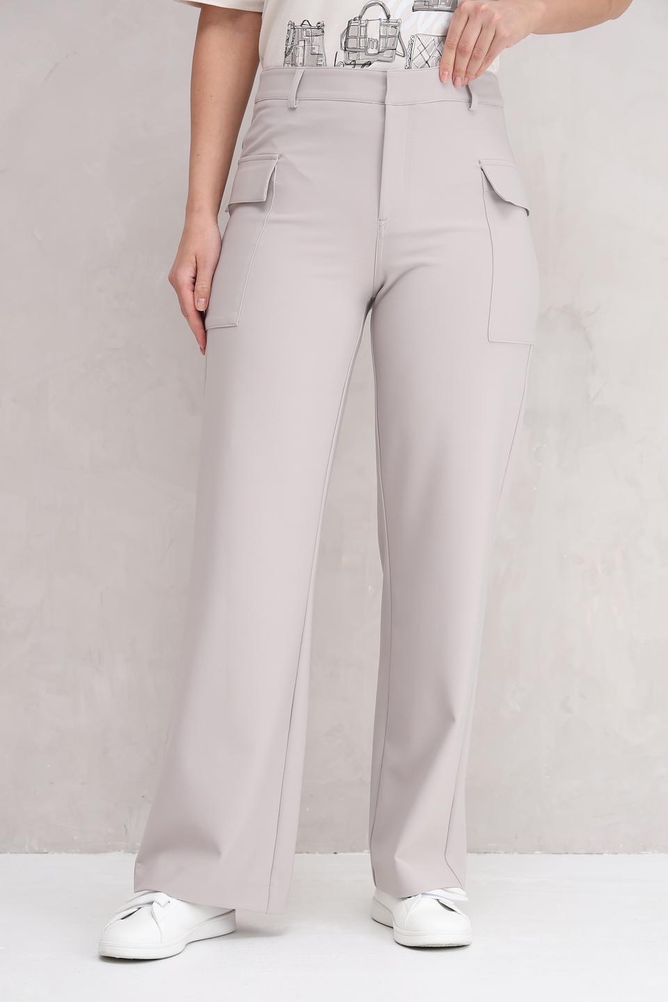 Брюки Monari прямого кроя бежевые