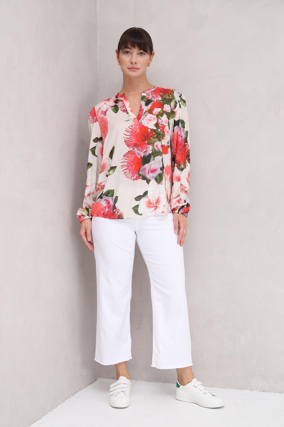 Блуза Monari цветочный принт