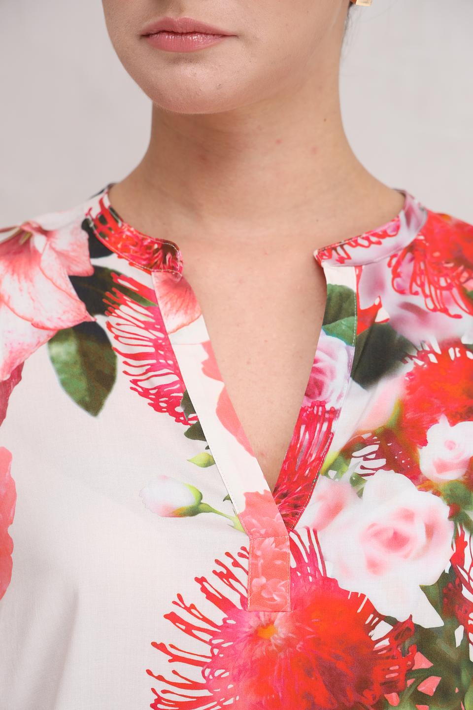 Блуза Monari цветочный принт