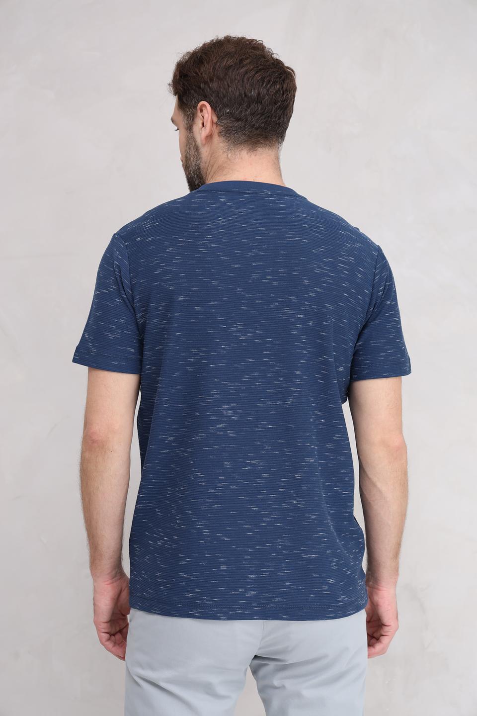 Футболка Lerros с принтом синяя