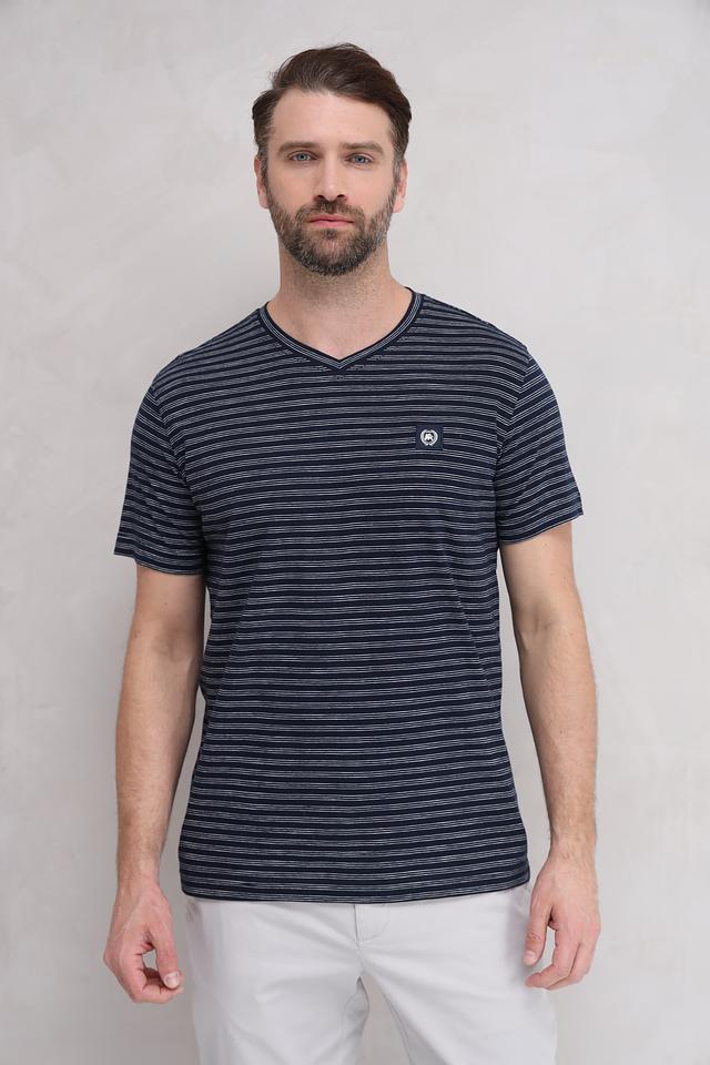 Футболка Lerros полоска V-образный вырез