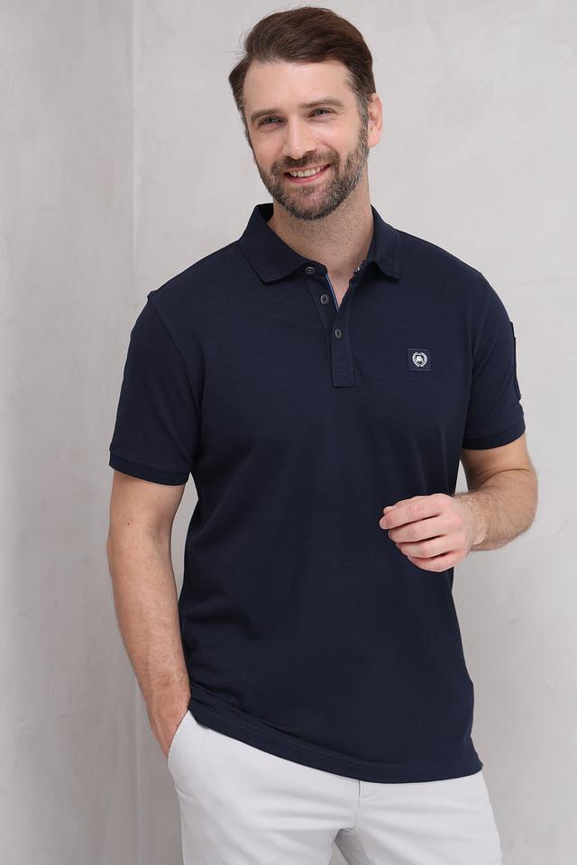 Поло Lerros men тёмно-синее