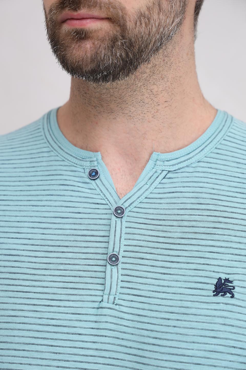 Футболка Lerros полосатая мятная