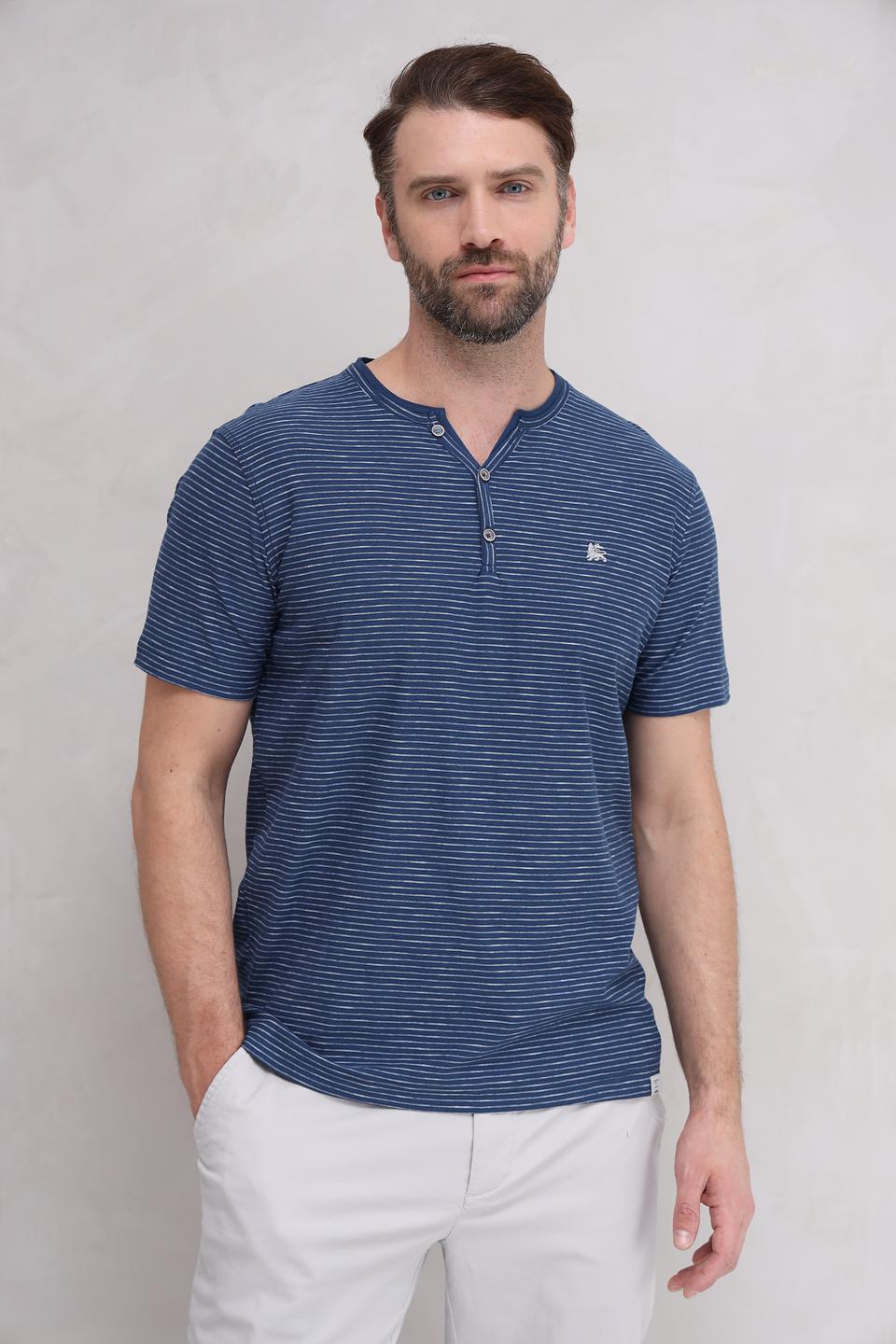 Футболка Lerros полосатая синяя