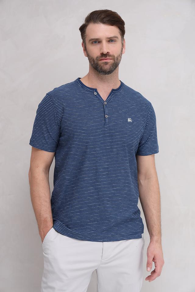 Футболка Lerros полосатая синяя