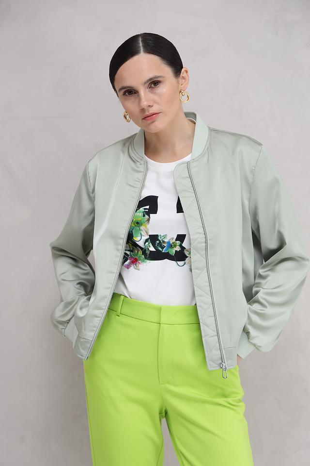 Жакет Tom Tailor бомбер мятный