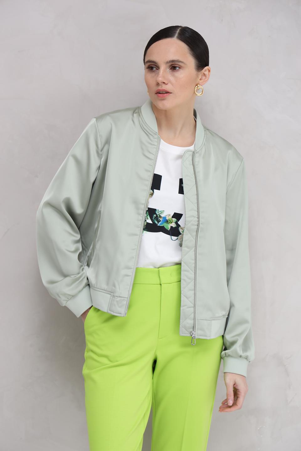 Жакет Tom Tailor бомбер мятный