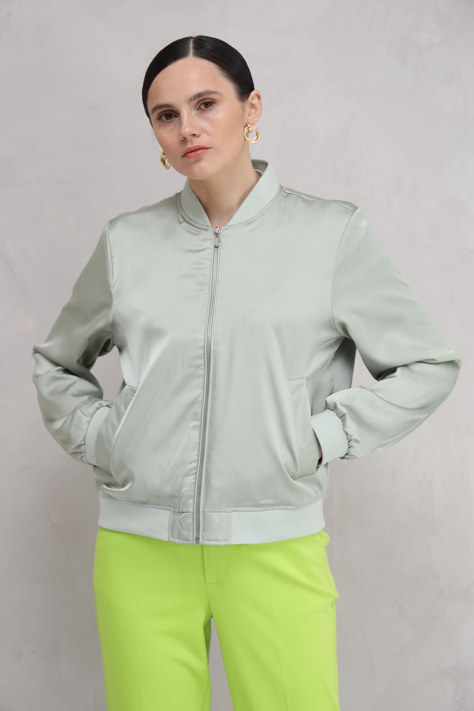 Жакет Tom Tailor бомбер мятный