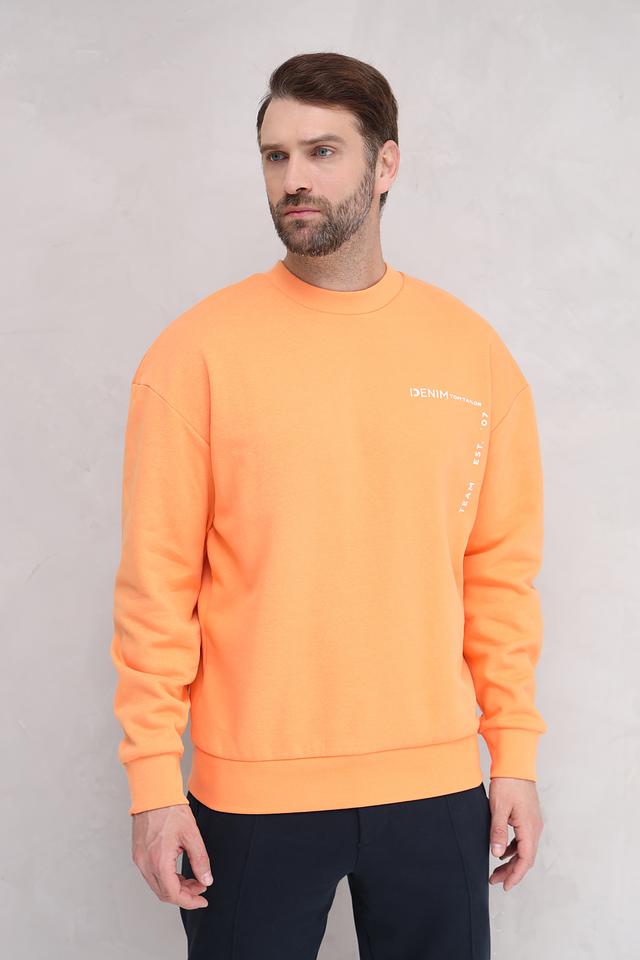 Джемпер Tom Tailor denim оранжевый