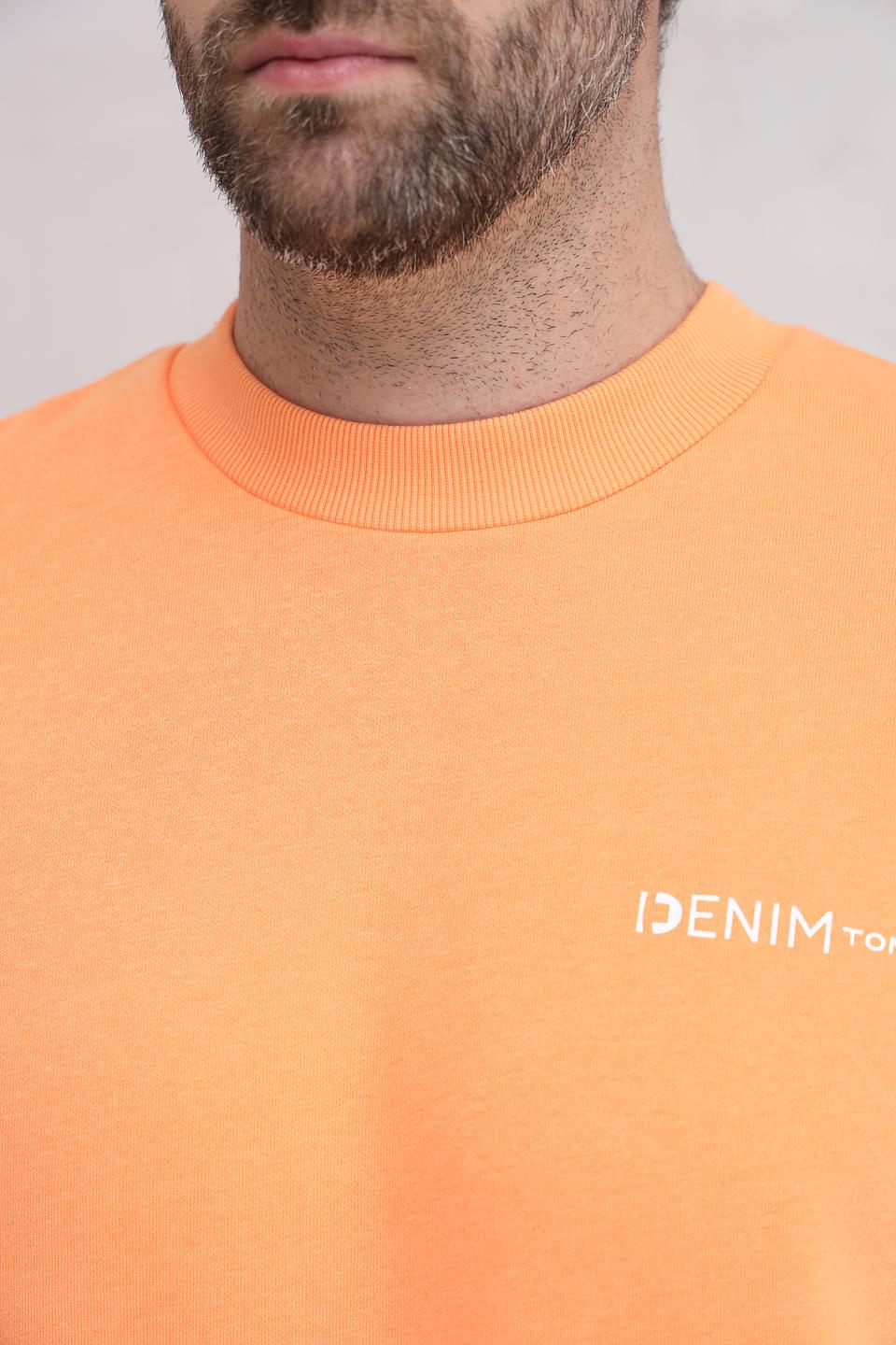 Джемпер Tom Tailor denim оранжевый