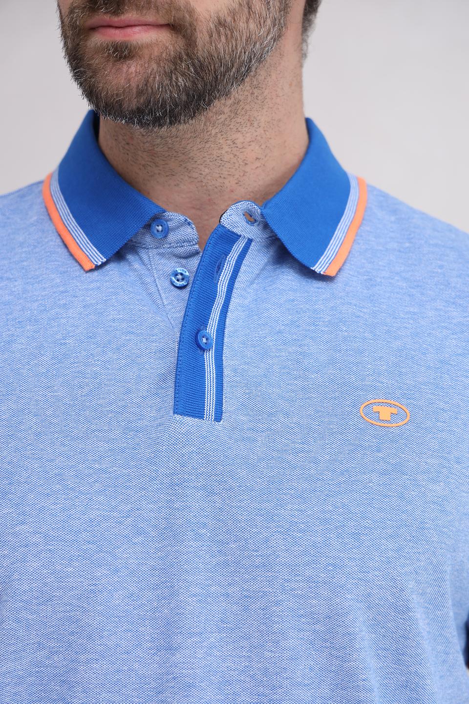 Поло Tom Tailor мужское голубое