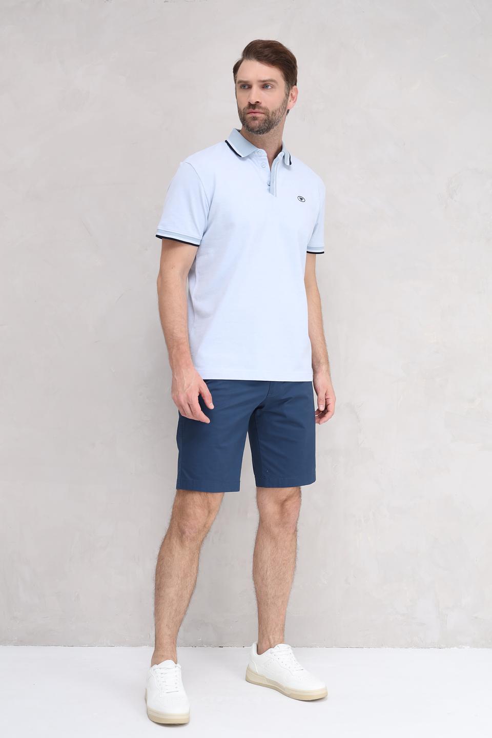 Поло Tom Tailor мужское светло-голубое