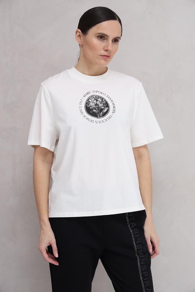 Футболка Marc O Polo с логотипом белый