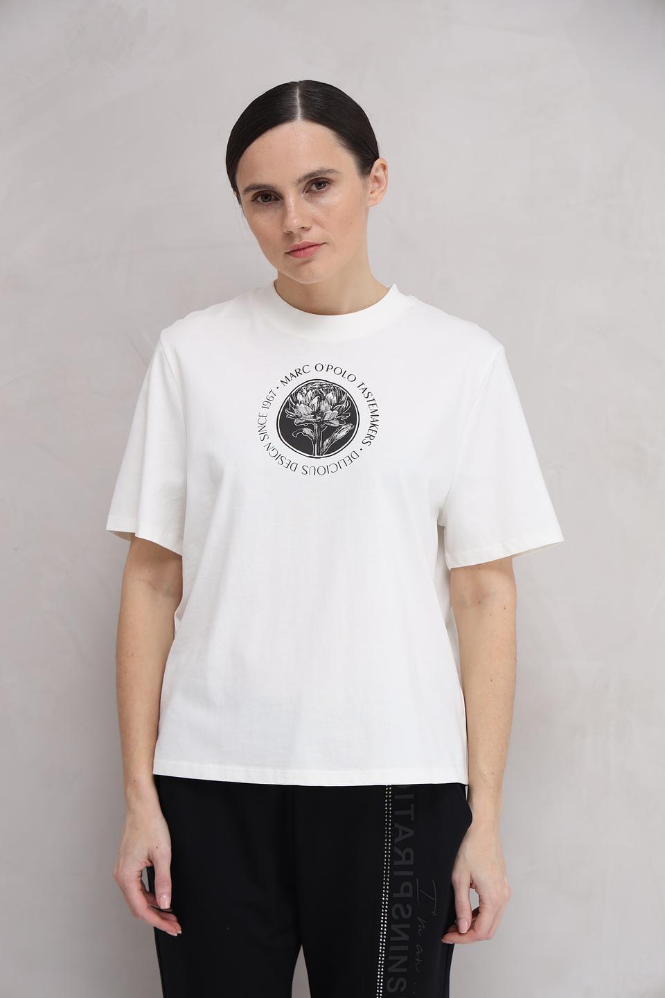 Футболка Marc O Polo с логотипом белый