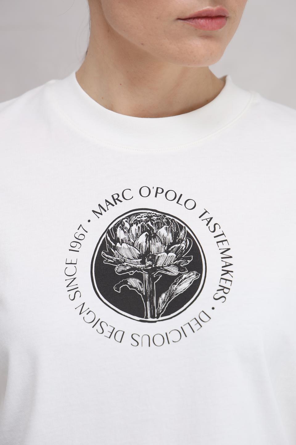 Футболка Marc O Polo с логотипом белый