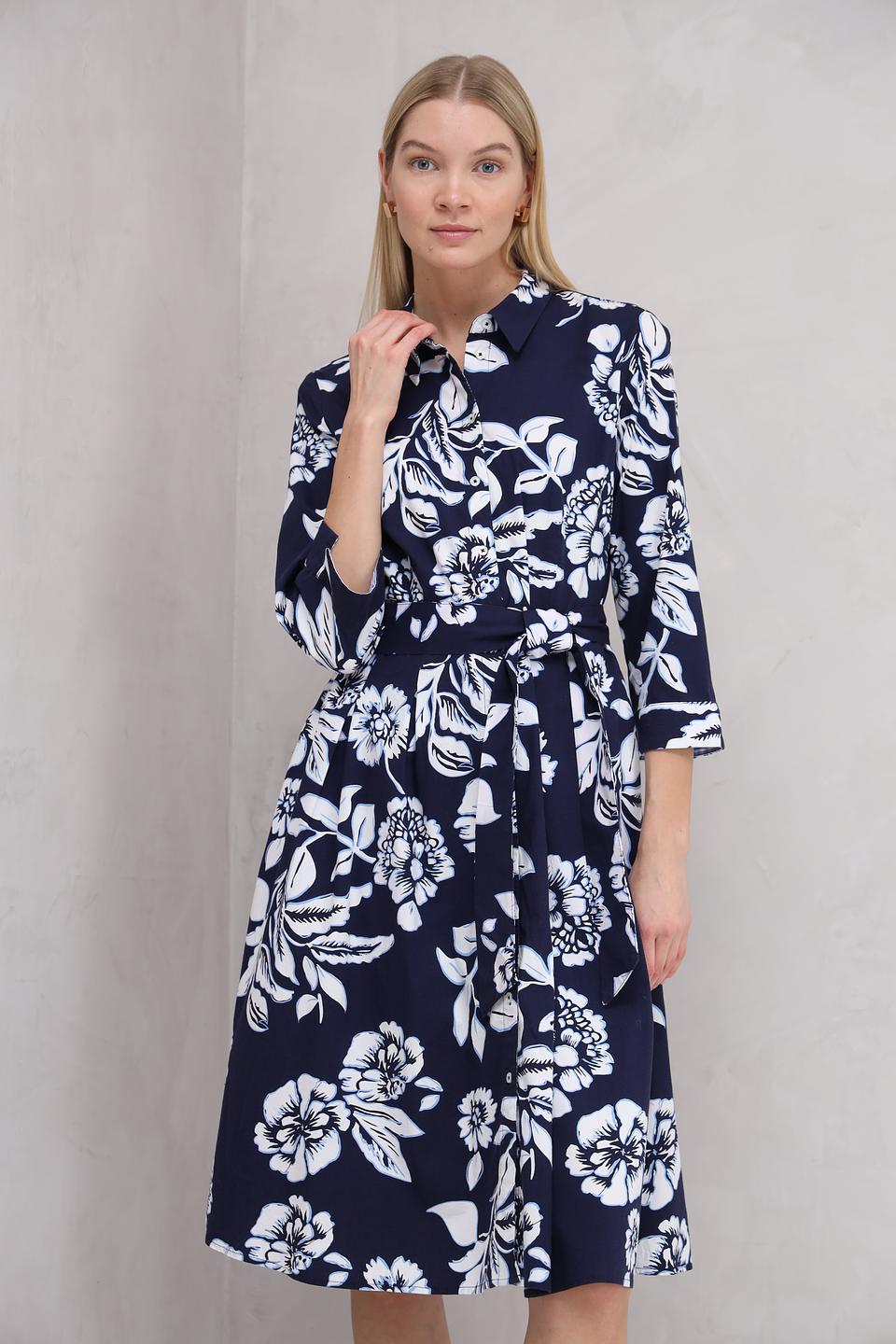 Платье More and More с цветочным принтом