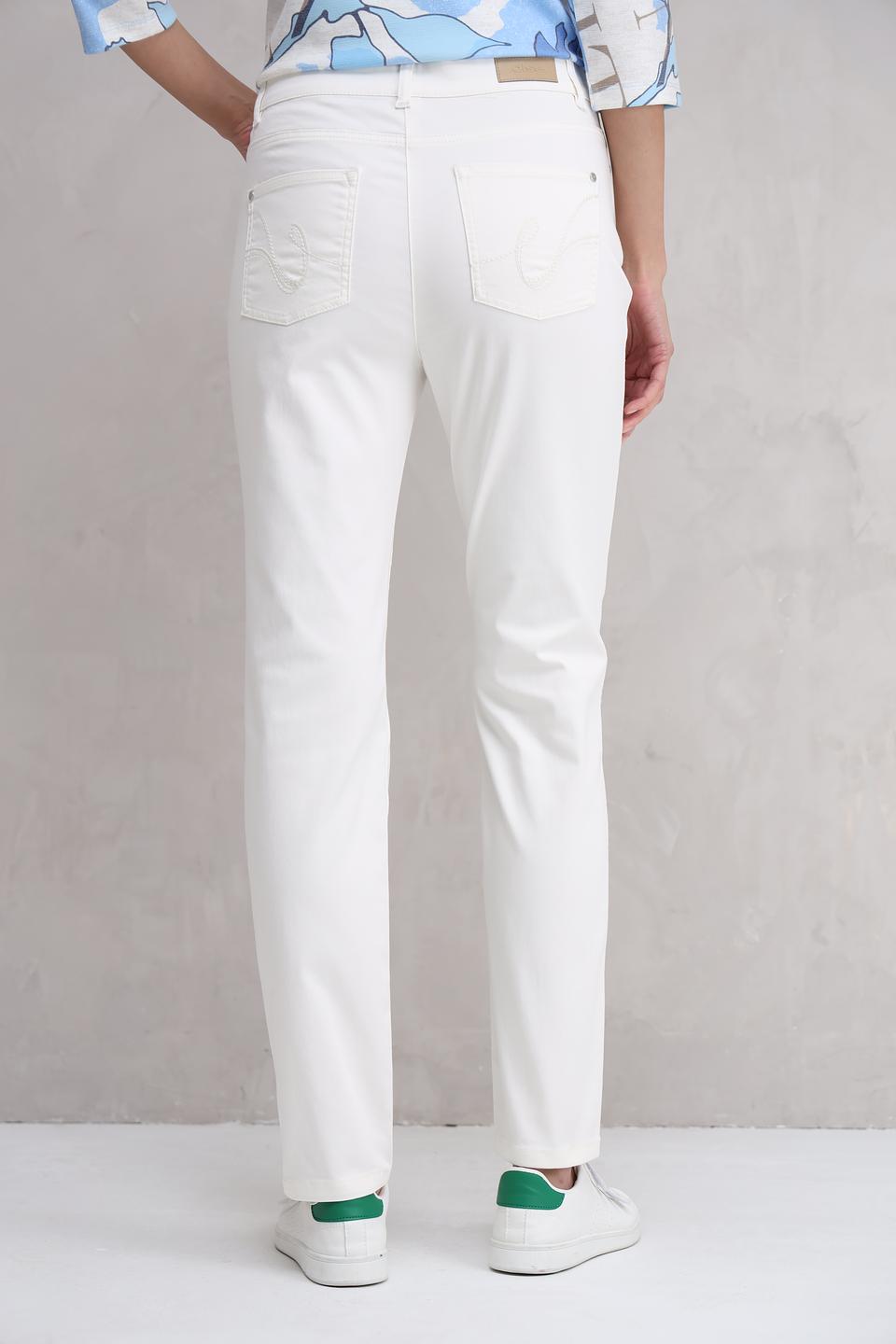 Джинсы Olsen прямые белые