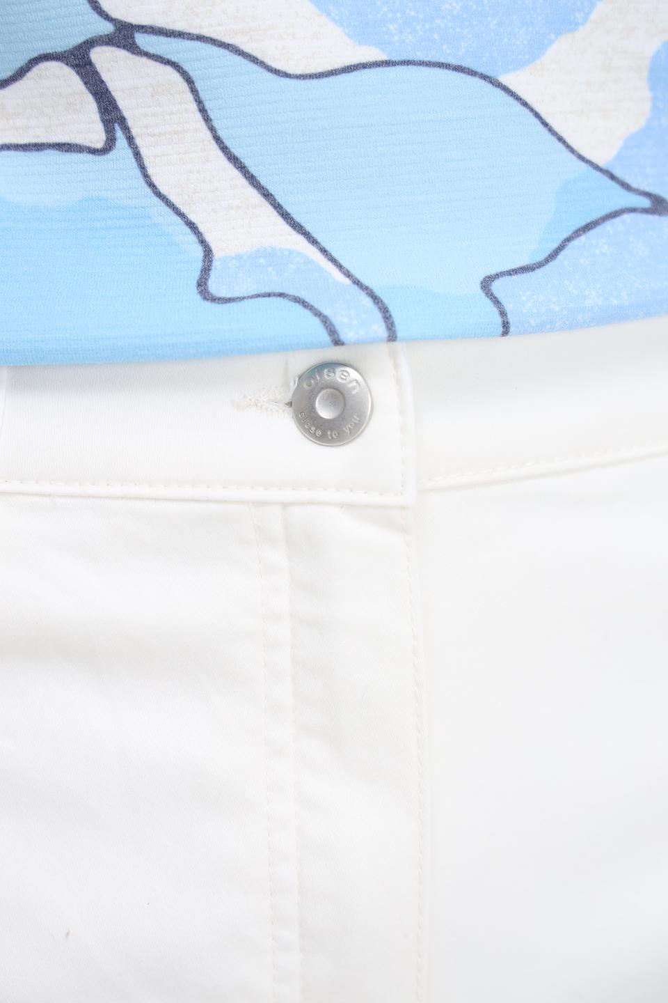 Джинсы Olsen прямые белые